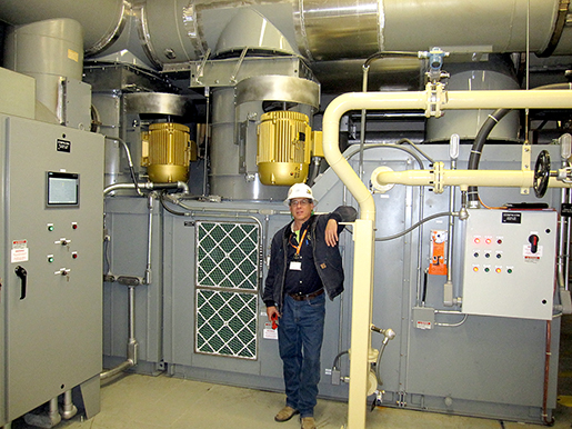 Iso Phase Bus Cooler – Nuclear Plant